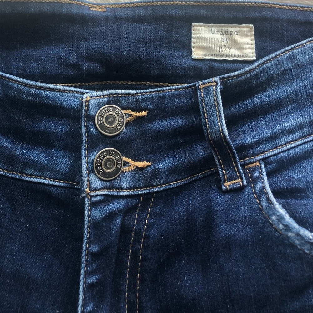 mid rise ankle skinny bridge by gly from Buckle